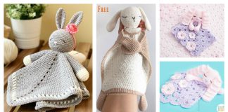 Sleepy Bunny Lovey Crochet Pattern Free and Paid
