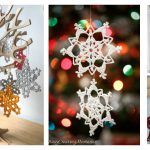 10+ Snowflake Christmas Ornaments Free Crochet Patterns