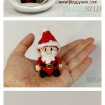 Tiny Santa Free Crochet Pattern