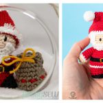 Tiny Santa Free Crochet Pattern