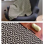 Two Steps Beyond Blanket Free Crochet Pattern