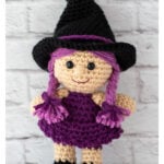 Witch Doll Free Crochet Pattern