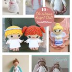 10+ Amigurumi Christmas Angel Doll Crochet Patterns