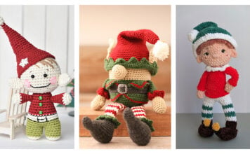 10+ Amigurumi Christmas Elf Free Crochet Patterns