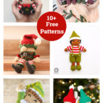 10+ Amigurumi Christmas Elf Free Crochet Patterns