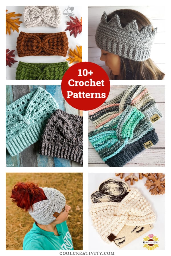 10+ Ear Warmer Crochet Patterns 