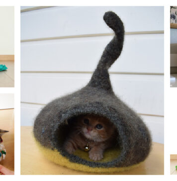 Adorable Cat Cave Crochet Patterns