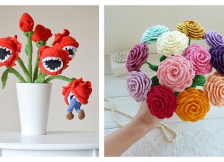 Amazing Flower Bouquet Crochet Pattern