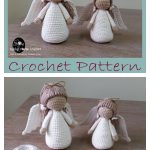 Amigurumi Christmas Angel Doll Crochet Pattern