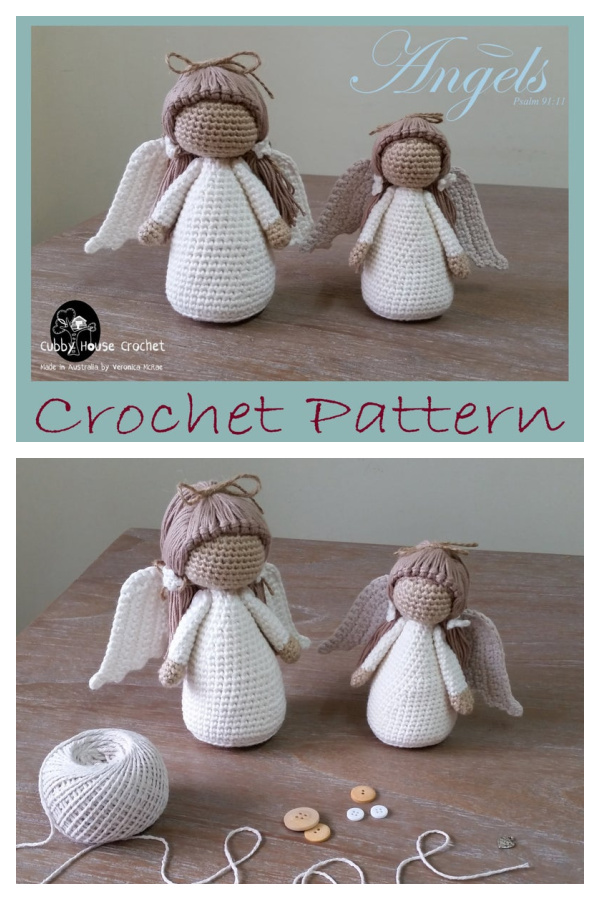 Angel Amigurumi Free Crochet Pattern