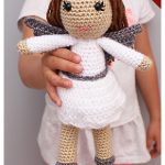 Amigurumi Christmas Angel Doll Free Crochet Pattern