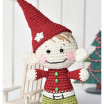 Amigurumi Christmas Elf Free Crochet Pattern