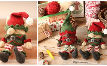 Amigurumi Christmas Elf Free Crochet Patterns