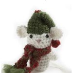 Amigurumi Christmas Mouse Ornament Free Crochet Pattern