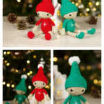 Amigurumi Small Christmas Elf Free Crochet Pattern