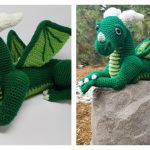 Amigurumi Vincent the Dragon Free Crochet Pattern