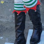 Christmas Elf Boot Cuffs Crochet Pattern