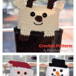 Christmas Holiday Boot Cuffs Crochet Patterns