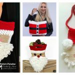 Christmas Santa Bag Free Crochet Pattern