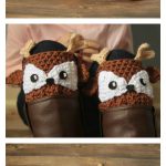 Deer Boot Cuffs Crochet Pattern