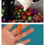 Halloween Baby Ghost Ornaments Free Crochet Pattern