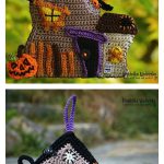 Halloween Haunted House Ornaments Crochet Pattern