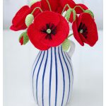 Poppy Flower Bouquet Crochet Pattern