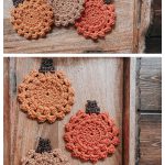 Pumpkin Coaster Crochet Pattern