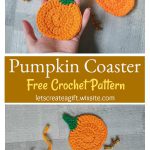 Pumpkin Coaster and Bunting Free Crochet Pattern