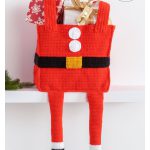 Santa Gift Bag Free Crochet Pattern