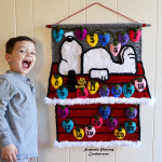 Snoopy Advent Christmas Calendar Free Crochet Pattern