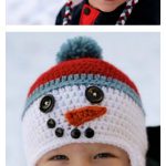 Snowman Hat Free Crochet Pattern