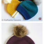 Star Stitch Beanie Hat Free Crochet Pattern