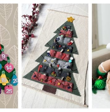 Advent Countdown Calendar Crochet Patterns