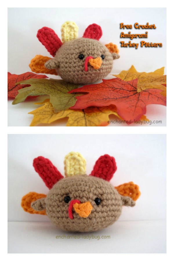 Amigurumi Little Turkey Free Crochet Pattern