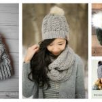 Braided Cable Beanie Hat Free Crochet Pattern