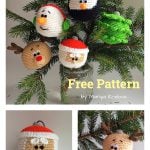 Christmas Ornaments Free Crochet Pattern