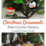 Christmas Ornaments Free Crochet Pattern