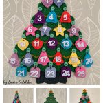 Christmas Tree Advent Calendar Crochet Pattern