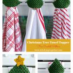 Christmas Tree Towel Topper Free Crochet Pattern