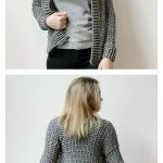 Easy Cardigan for Beginners Free Crochet Pattern