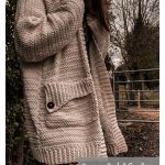 Easy Grainne Pocket Cardigan Free Crochet Pattern and Video Tutorial