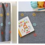 Flower Puffs Blanket Free Crochet Pattern and Video Tutorial