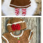 Gingerbread Christmas Dress Crochet Pattern