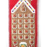 Gingerbread House Advent Calendar Free Crochet Pattern