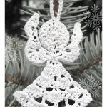 Little Angel Christmas Ornament Free Crochet Pattern