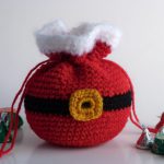 Santa Sack Favor Bag Free Crochet Pattern