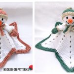 6 Snowman Lovey Crochet Patterns