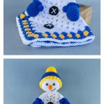 Snowman Lovey Crochet Pattern