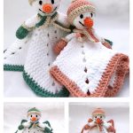 Snowman Lovey Free Crochet Pattern